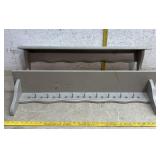 2 Wall Hanging Shelves