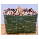 Green Basket with Liner & Protector