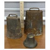 3 Cow bells