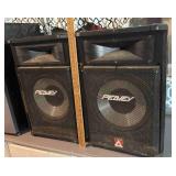 Set of 2 Peavy Model SP 5G speakers ( untested)