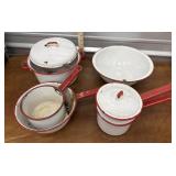 Enamel pans