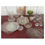 Mix glass plates cups etc