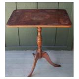 Mahogany Tilt Top Candlestand Table Top Needs