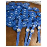 Pepsi & Lipton promotional items. 36 Pepsi coin