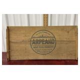 Arpeako advertising crate lid