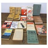 Vintage Review books - algebra, biology, world