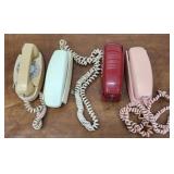 Four vintage phones