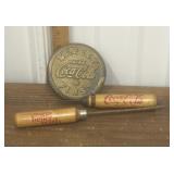 Brass Coca-Cola "Safety First" marker??