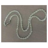 14k Gold Rope Chain Necklace
