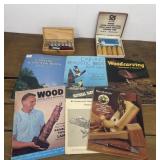 Wood carving - Exacto sets, books