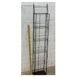 6 Tier Metal Display Shelf 9/6/44- great for