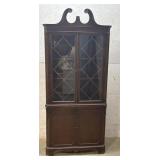 Beautiful Corner Cupboard (mahogany) 32/20/76