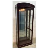 Light- Up Curio Cabinet -doors open from the side