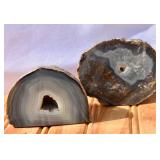 Blue Agate Geodes (2)