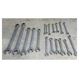 Snap-On Open End / Box End Wrenches (18)