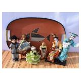 MCM Japan Tray with Souvenir Dolls