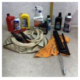 Jumper Cables, Oil, etc