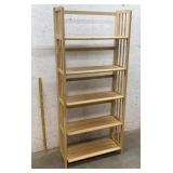 Folding 5 Shelf Bookcase 28/12/64