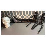 Skeleton Halloween decorations