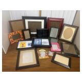 Assorted photo frames