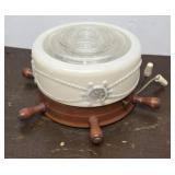 MCM nautical ship wheel ceiling light