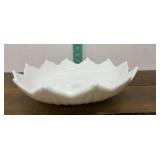 Westmoreland milk glass center piece bowl