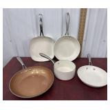 Gotham steel pans *no lids
