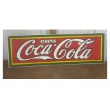 1989 porcelain Coca-Cola sign