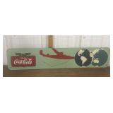 Original wooden Coca-Cola sign *some paint chipped