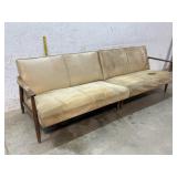 2 Pc MCM Danish style sofa - probably needs