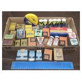 Vintage hardware and advertising boxes - most are