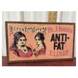 Dr. J. Ismanï¿½s Anti-Fat Elixir sign