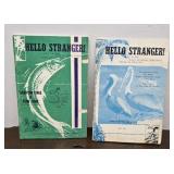 2 1958 Florida "Hello stranger" books / magazines