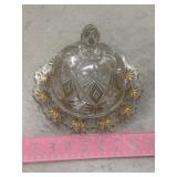 Early American Pattern Glass (EAPG) covered