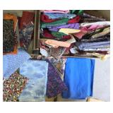 Box of fabrics