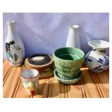 Signed & Unsigned Vintage Pottery & Porcelain