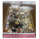 Jewelry bits & pieces, buttons- great for
