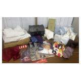 End of consignment- magazines, ties, collars,