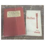 1932 Coca-Cola book, & pamphlet