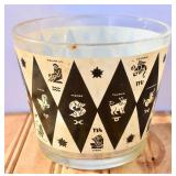 MC Jeanette Glass Zodiac Ice Bucket (needs
