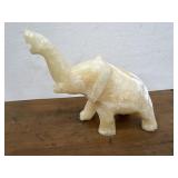 Small Marble Onyx(?) elephant.