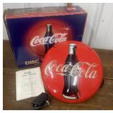 Coca-Cola disk telephone w/ original box