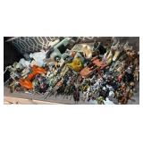 huge lot Star Wars figures & more (tote included)