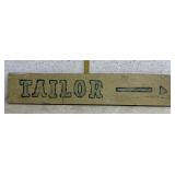 Tailor Sign Wood 43/1/9