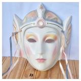 1990 Clay Art Porcelain Mask