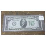 1934 Ten dollar bill