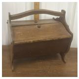 Sewing tote box w/ contents
