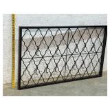 Large Metal Wall Hanging Rack/ great for hats &