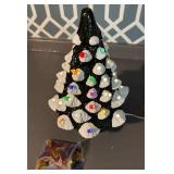 Beautiful 13 1/2ï¿½ light up ceramic Christmas tree