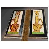 2 Tiger & leopard pictures